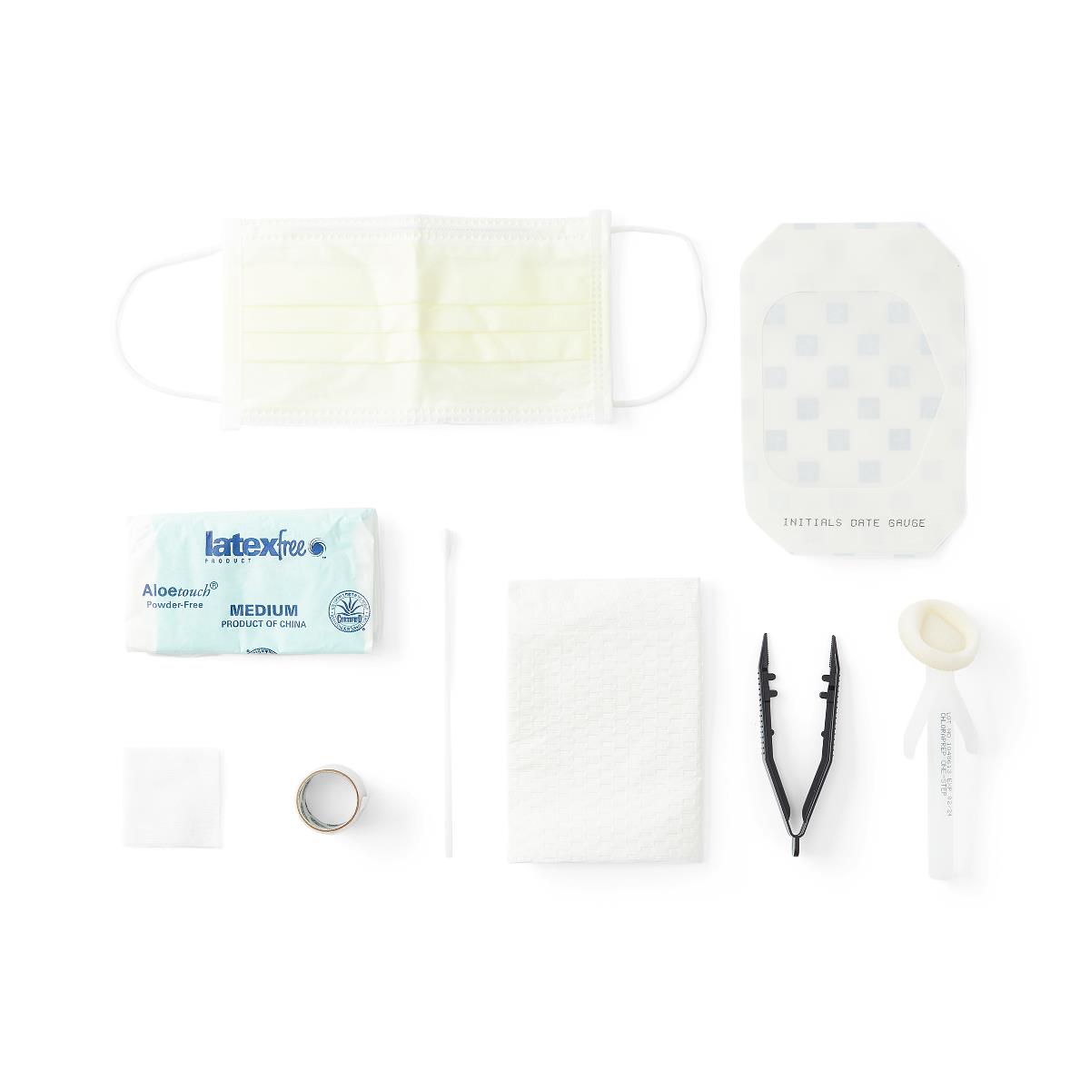Dressing Change Tray Medline Central Line with CHG and ChloraPrep (1/EA 40/CS) by Medline  ID DYND75222